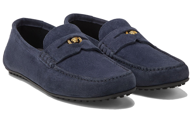 VERSACE Loafers Women's Marine Blue