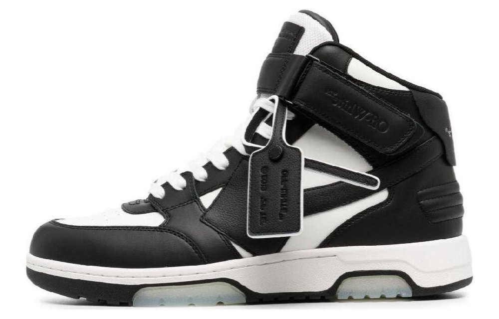 OFF-WHITE Out Of Office High-Top Sneakers