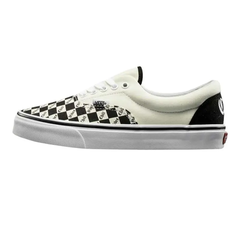 Vans Low Top Skateboard Shoes Unisex Black White