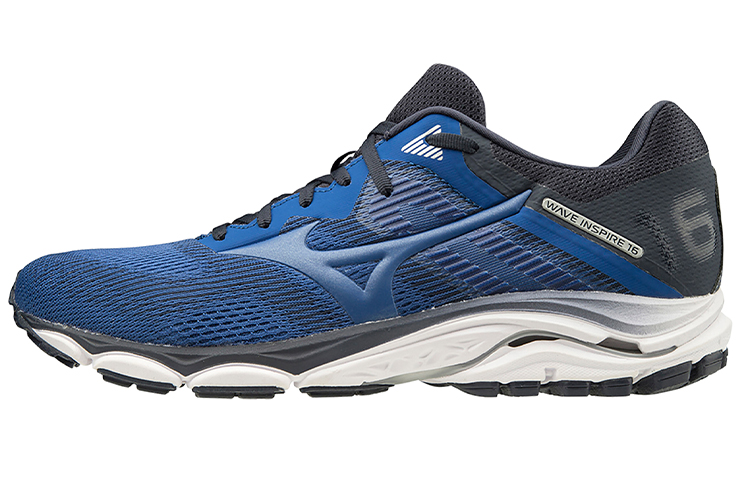 Mizuno Inspire 16 Running Shoes Men Low-Top Blue/Black