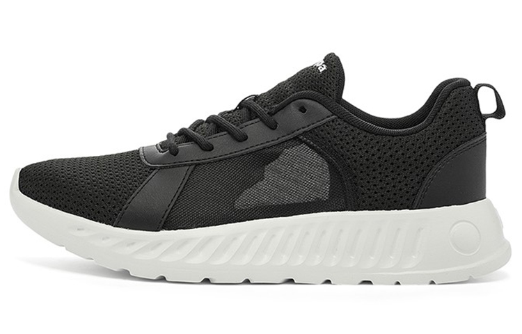 Kappa Slip Resistant, Abrasion Resistant, Breathable Low Top Running Shoes Unisex Black