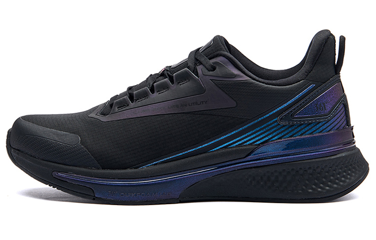 361° Rain Screen 5.0 Cushioning Rebound Low Top Running Shoes Women's Obsidian Black