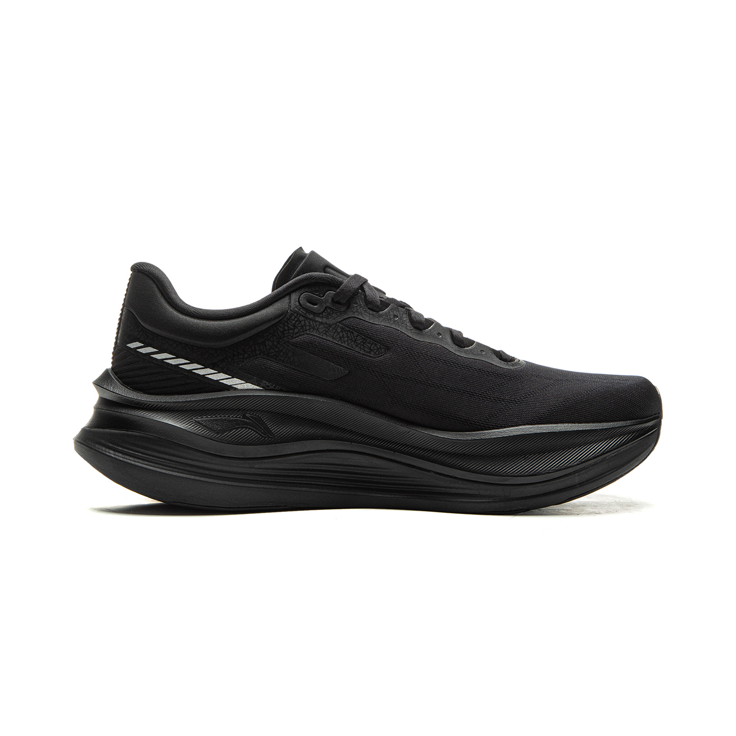 LiNing Yueying 5 Pro Cushioning, Wear Resistant Low top Casual Running Shoes Men's Black
