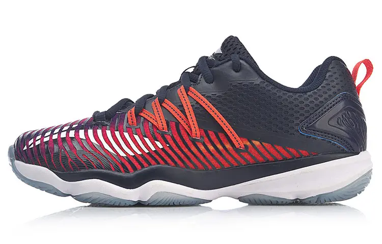 LINING Ranger 3.0 Team Women's Badminton Shoes - Dark Blue/Red
