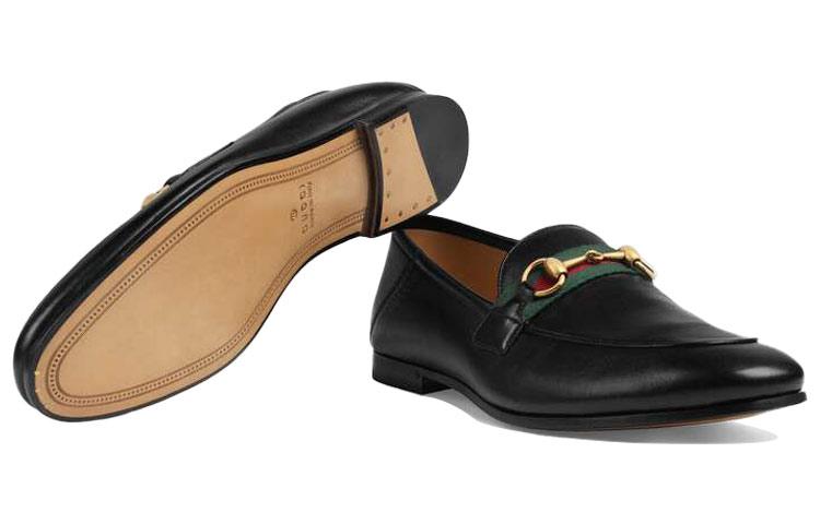 GUCCI Horsebit-detail Leather Loafers купить в интернет-магазине Yoocart с быстрой доставкой по России.