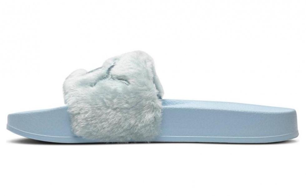 PUMA Fur Slide Rihanna Fenty Cool Blue Women's