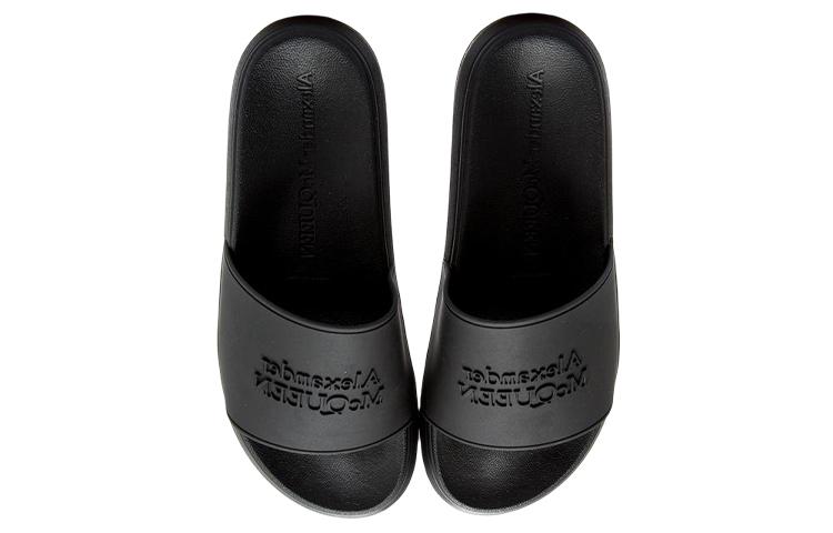 Alexander McQueen Pool Slide Black Women's купить в интернет-магазине Yoocart с быстрой доставкой по России.