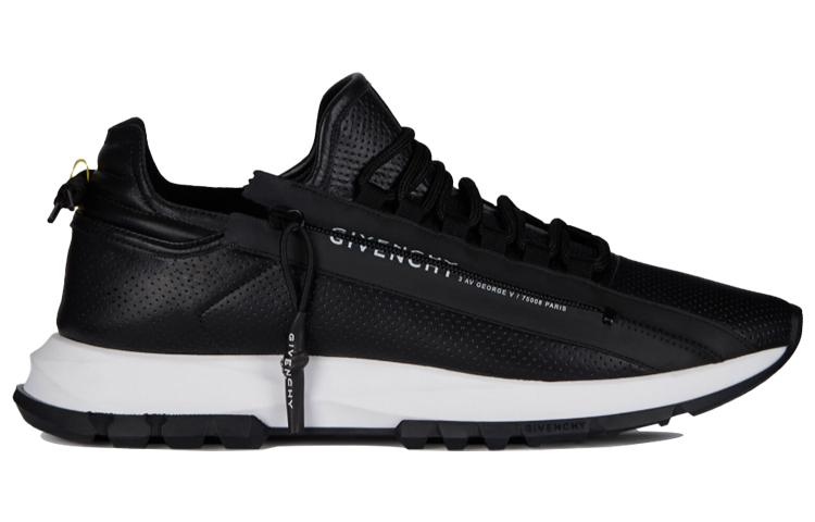 Givenchy Spectre Lightweight Low Top Athletic Shoes Men's Black