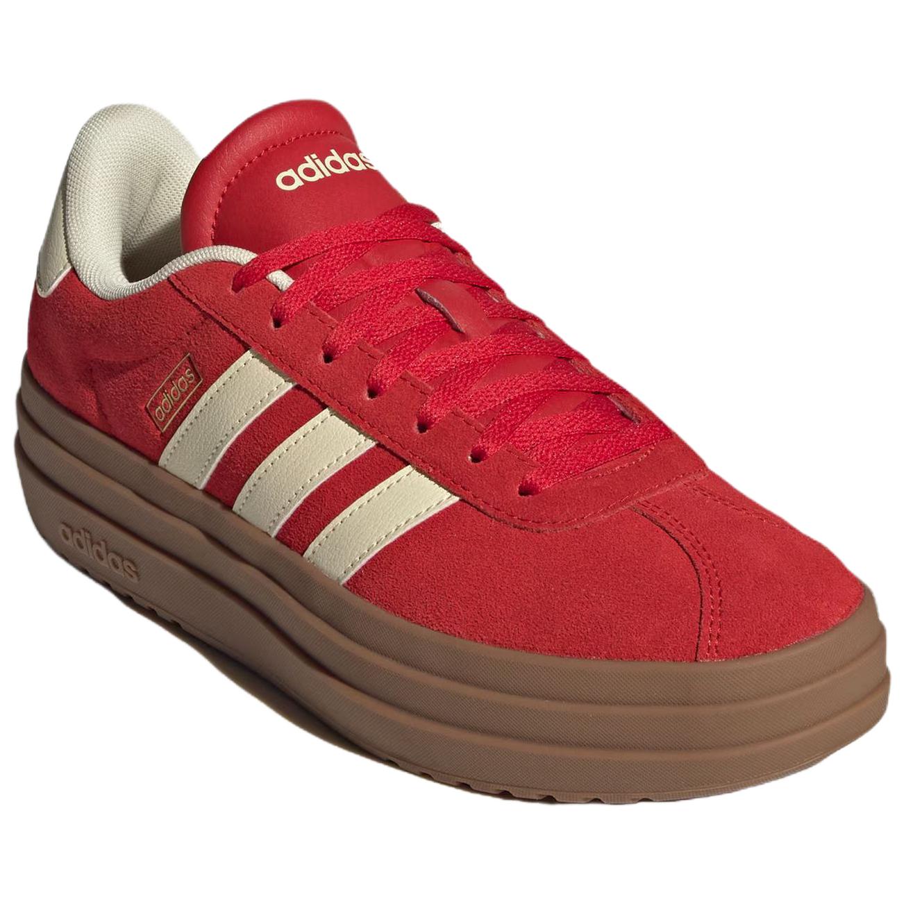 Adidas VL Court Bold Skateboard Shoes Women's Red купить в интернет-магазине Yoocart с быстрой доставкой по России.