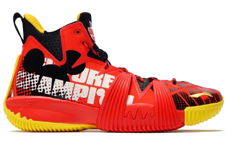 LINING Disney X LINING Badfive High Top Red купить в интернет-магазине Yoocart с быстрой доставкой по России.