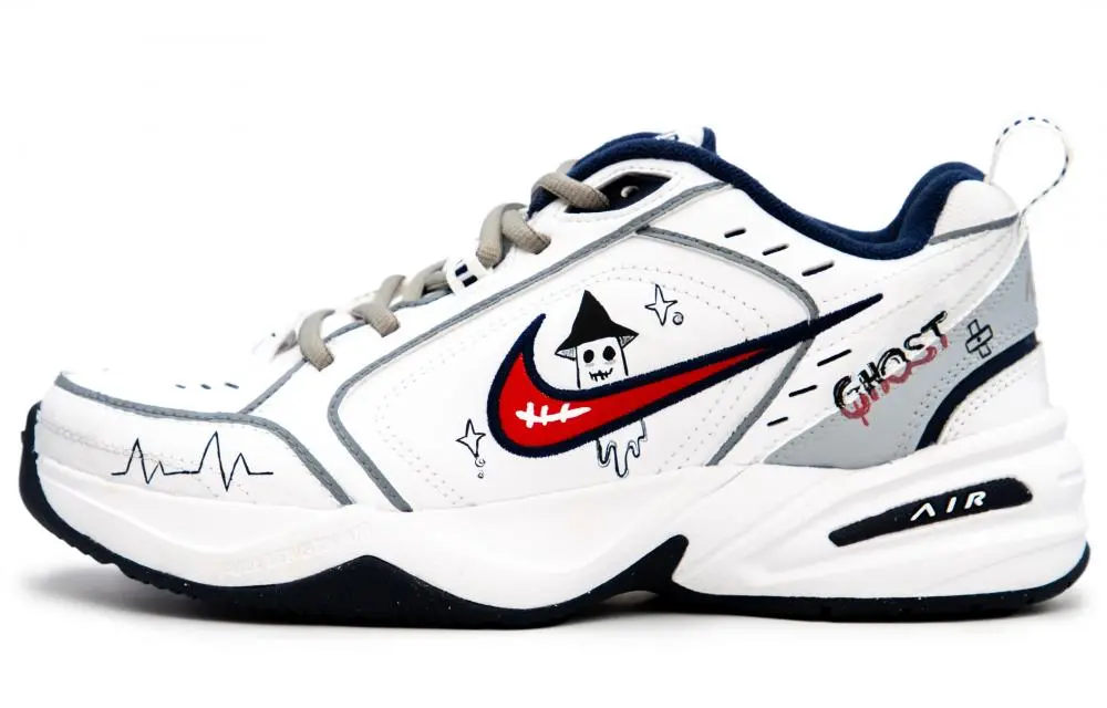 Nike Air Monarch 4 Chunky Sneakers Unisex Low top White/Gray