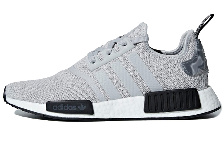 Adidas Nmd R1 Grey Camo Heel