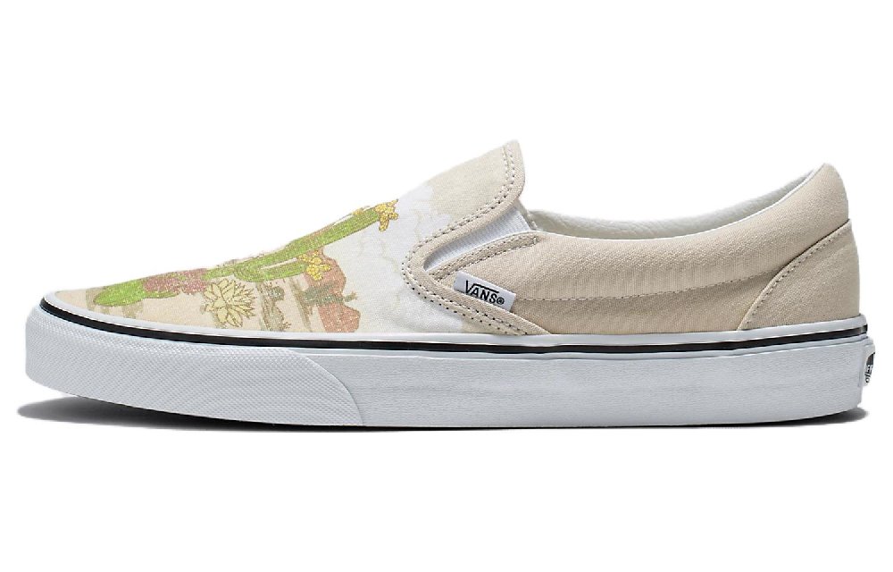 Vans Classic Slip On Desert Vibes Shoe 'Oatmea'