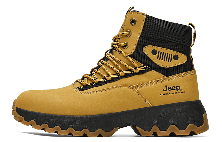 Jeep Martin Boots Men Brown