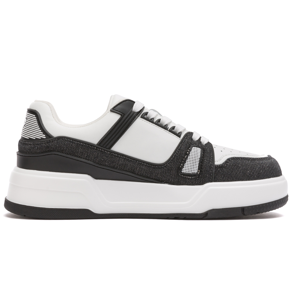 Lee Puffy Shoes Breathable Height Increasing Low-Top Skateboard Shoes Men's