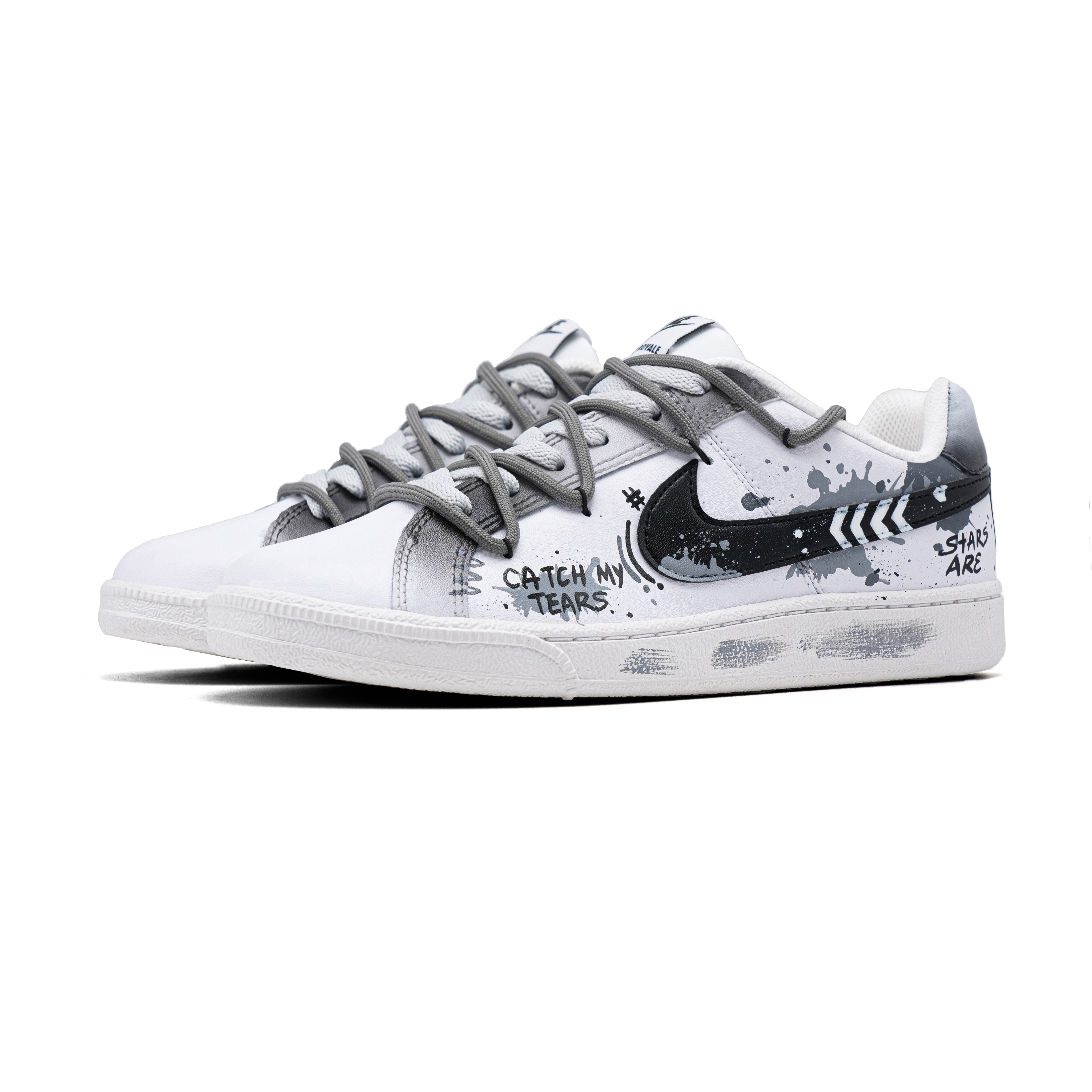 Nike Court Royale Abrasion Resistant Low top Skateboard Shoes Men's купить в интернет-магазине Yoocart с быстрой доставкой по России.