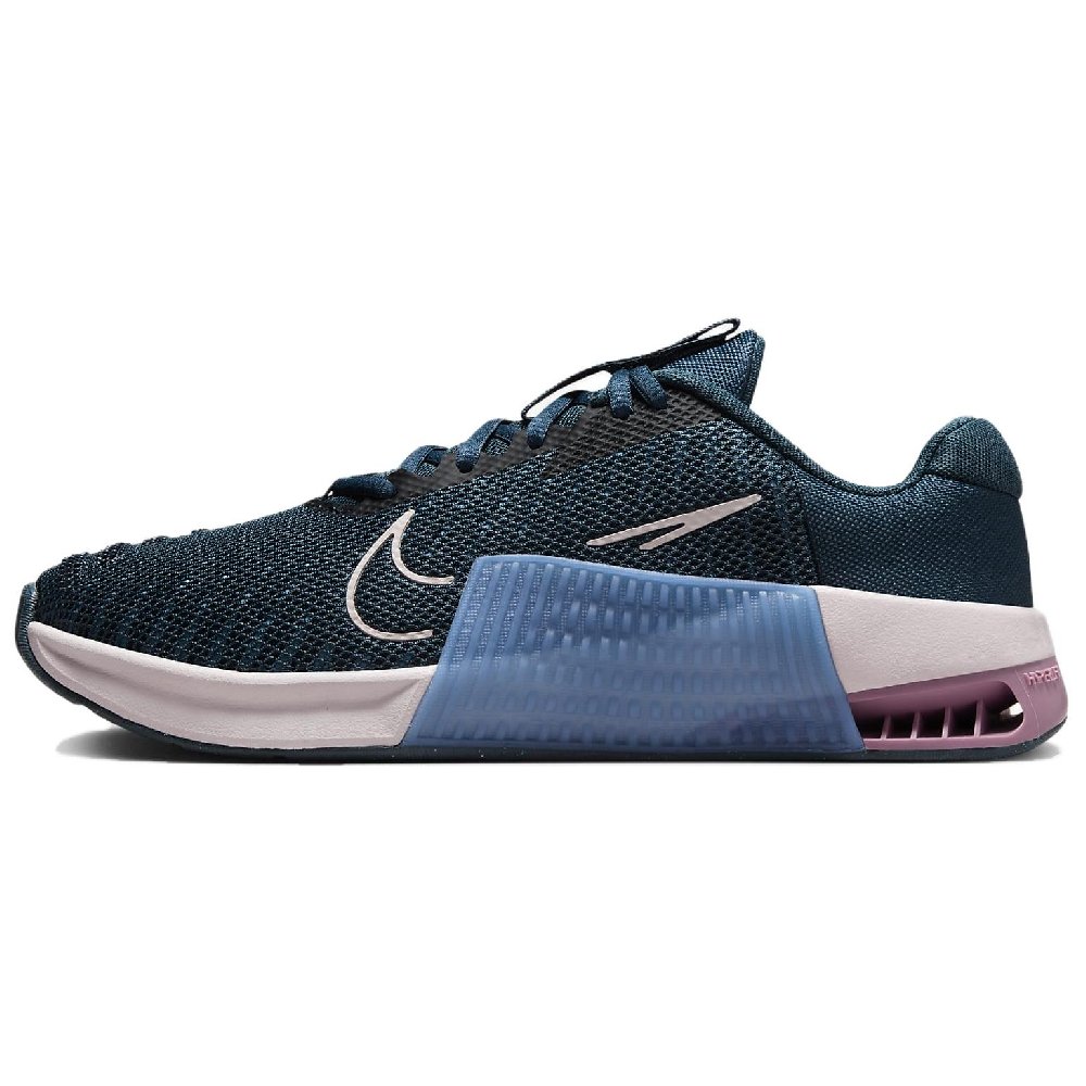 Nike Metcon 9 Anti Slip Wear Resistant Low Top Training Shoes Women's Blue