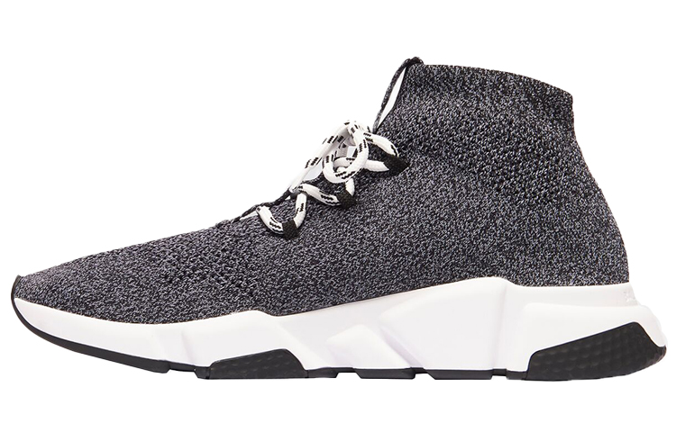 Balenciaga Speed Lace Up Trainer 'Noir Blanc'