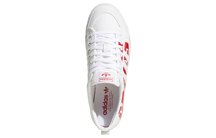 Adidas Nizza Trefoil 'White Red' Women's купить в интернет-магазине Yoocart с быстрой доставкой по России.