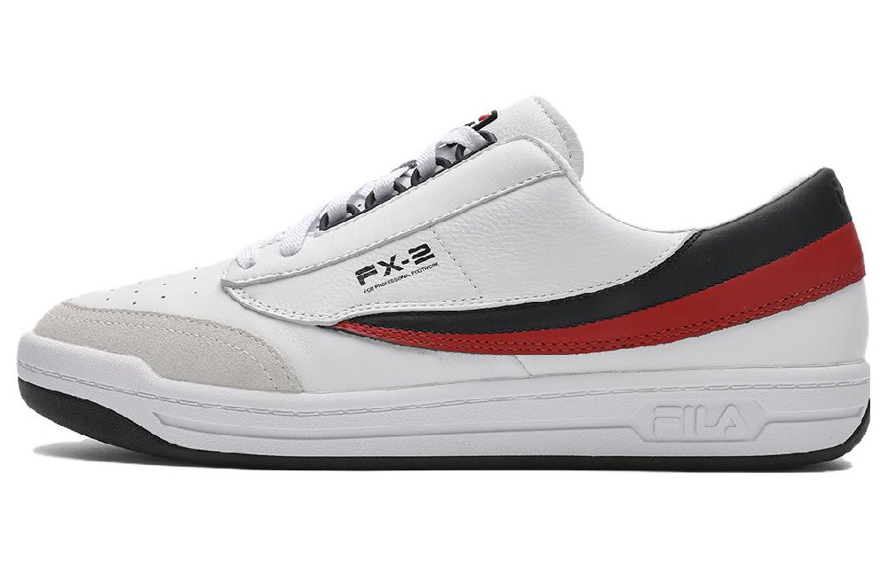 FILA FX-2 Slip-Resistant Cushioning Low-Top Skateboard Shoes Men's White