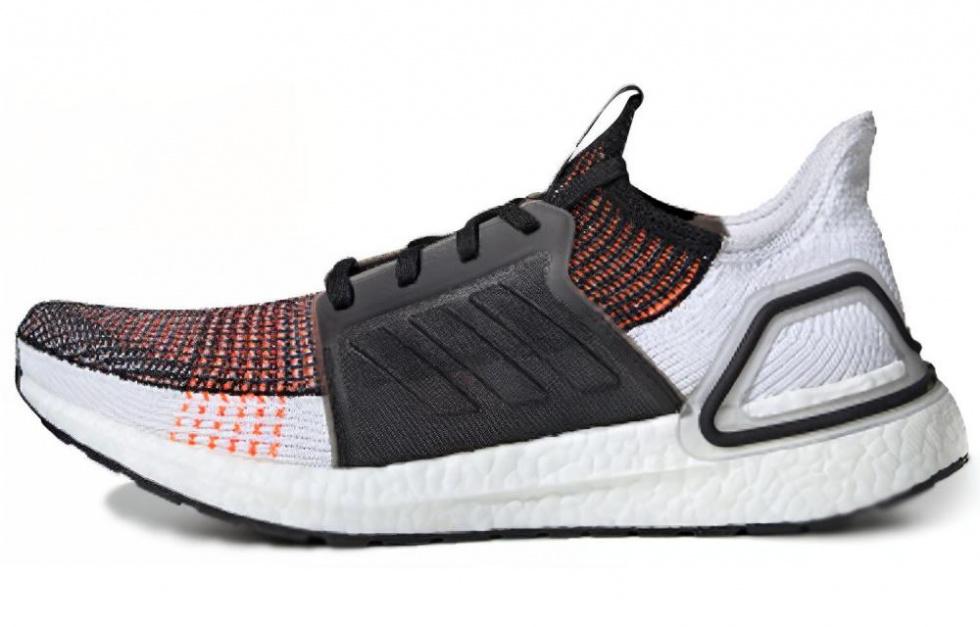 Adidas Ultra Boost 2019 Black White Solar Orange