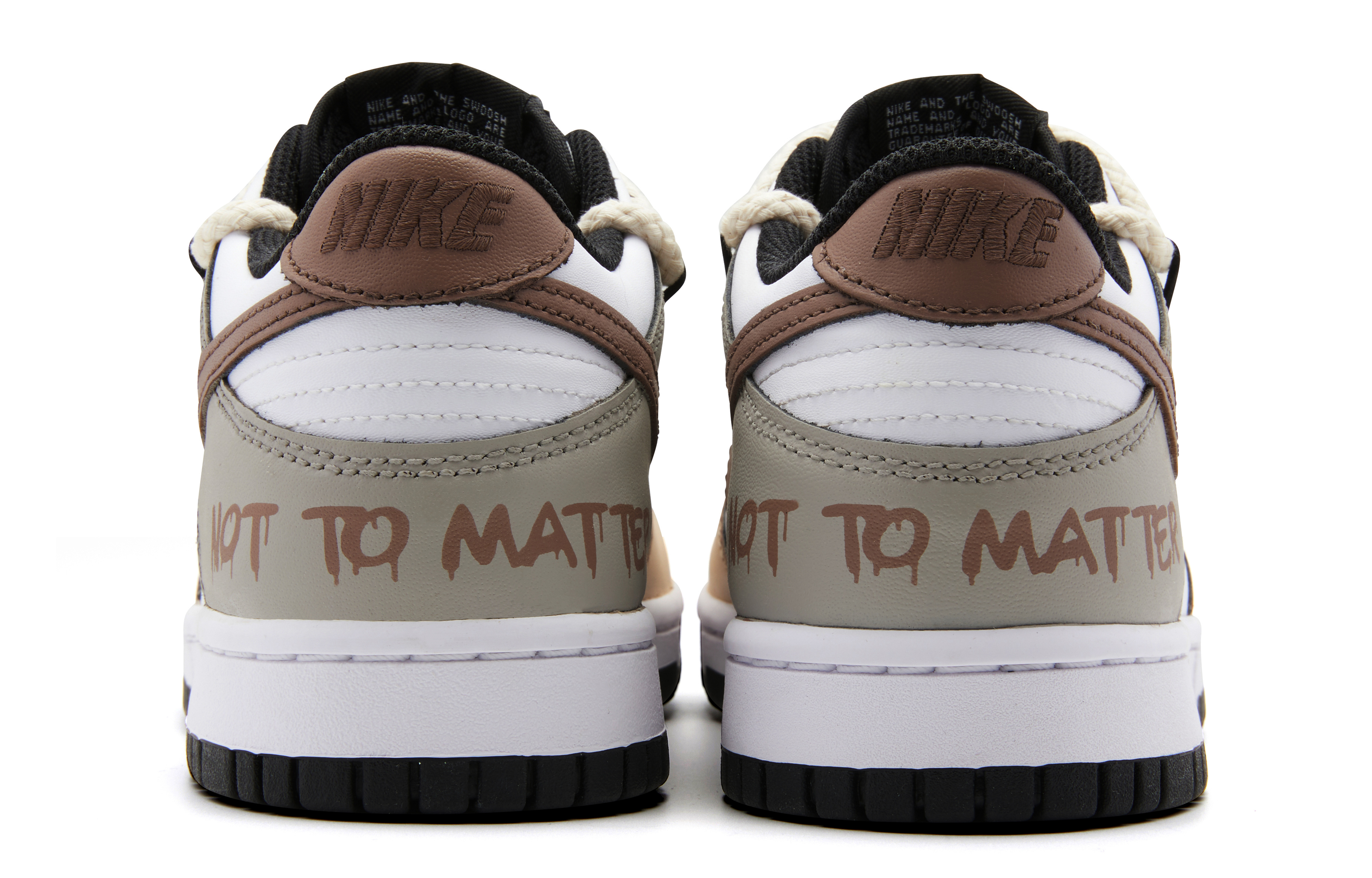 Nike Dunk Retro Anti Slip Wear Resistant Low Top Skateboard Shoes Unisex Gray Brown купить в интернет-магазине Yoocart с быстрой доставкой по России.