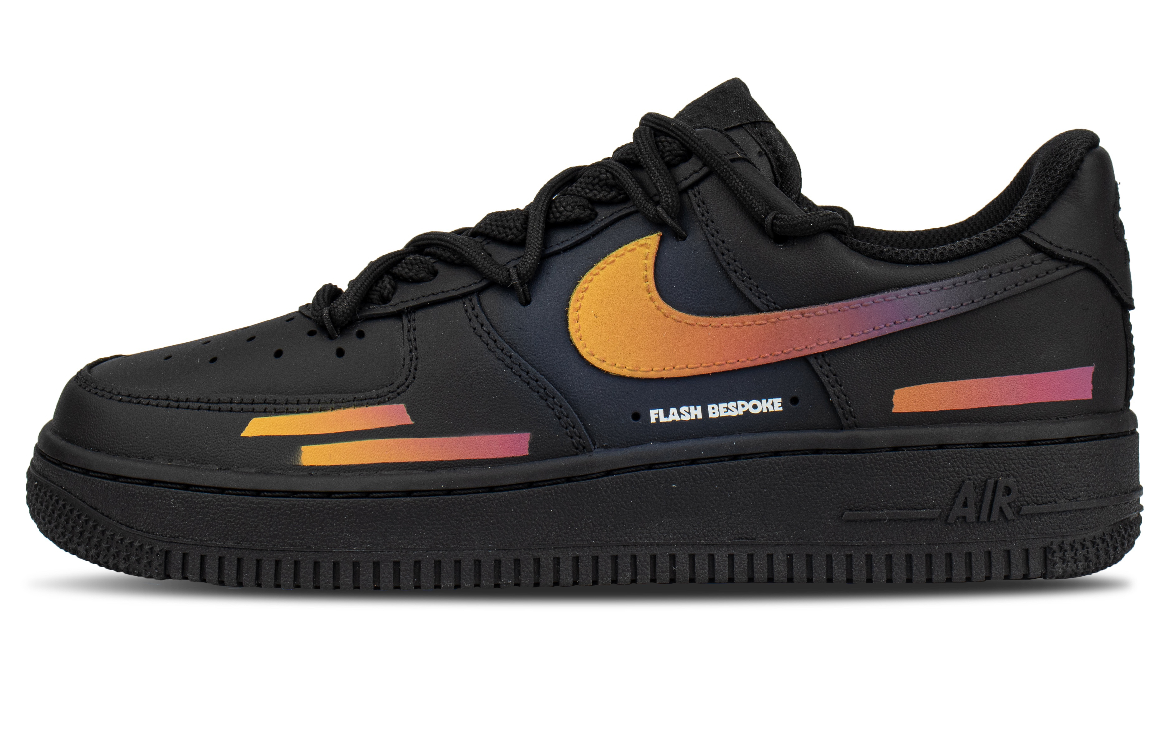 Nike Air Force 1 Ink Color Abrasion Resistant Low top Skateboard Shoes Unisex