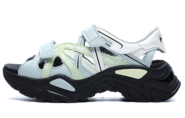 FILA Fishbone Sandal Beach Sandals Women's White Green