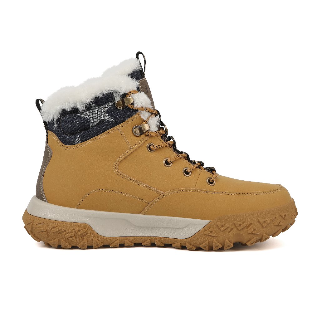 JEEP SPIRIT Yellow Boots Short Martin Boot Men's Sunrise Yellow