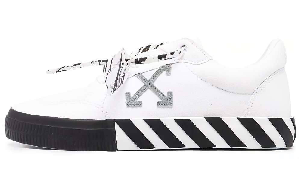 OFF WHITE Vulc Low White Grey