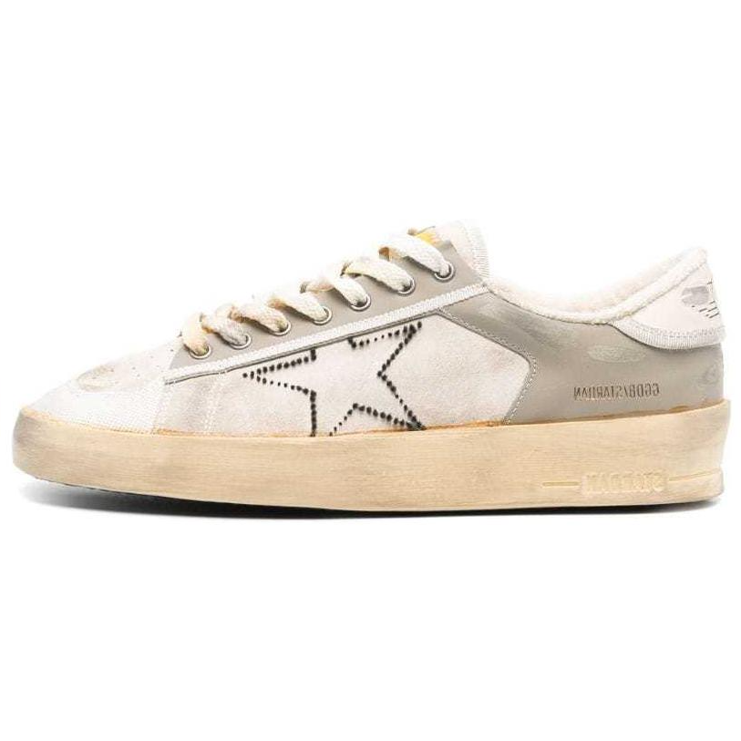 Golden Goose Stardan Low-Top Skateboard Shoes Men's White
