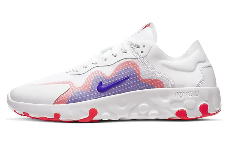 Nike Renew Lucent 'White Royal Crimson'