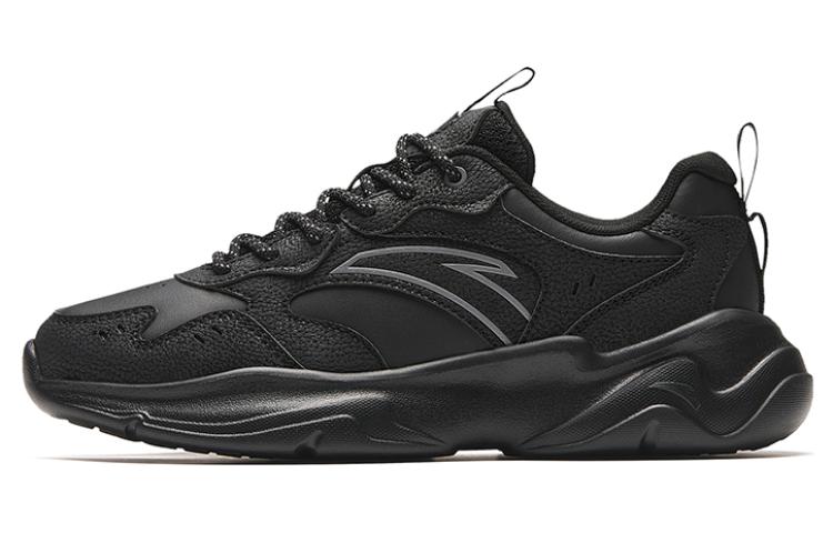 Anta Cushioned Wear-Resistant Breathable Low-Top Casual Shoes Women's Black