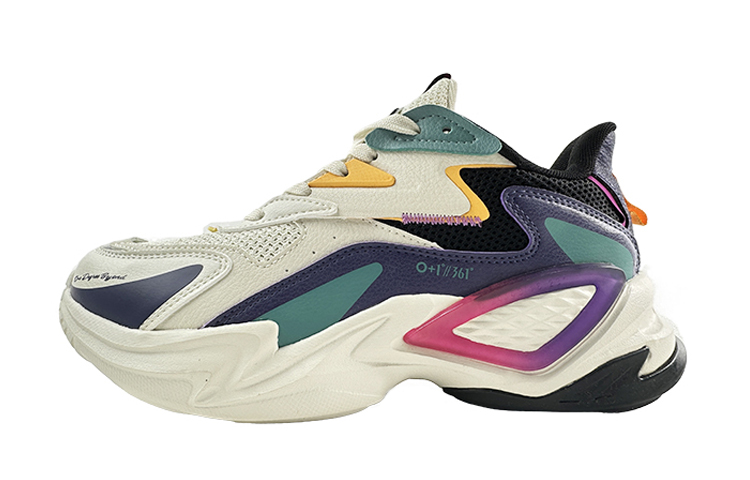 361° Shock Absorbers Low Top Sports Casual Shoes Women's Cream