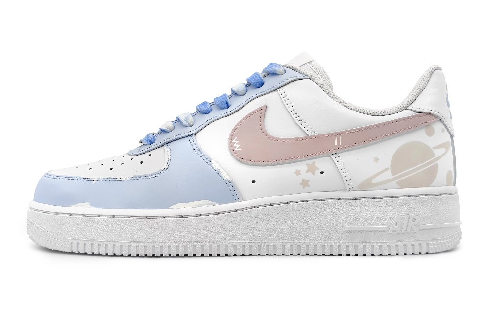Nike Air Force 1 Low Low-Top Skateboard Shoes GS Light Purple