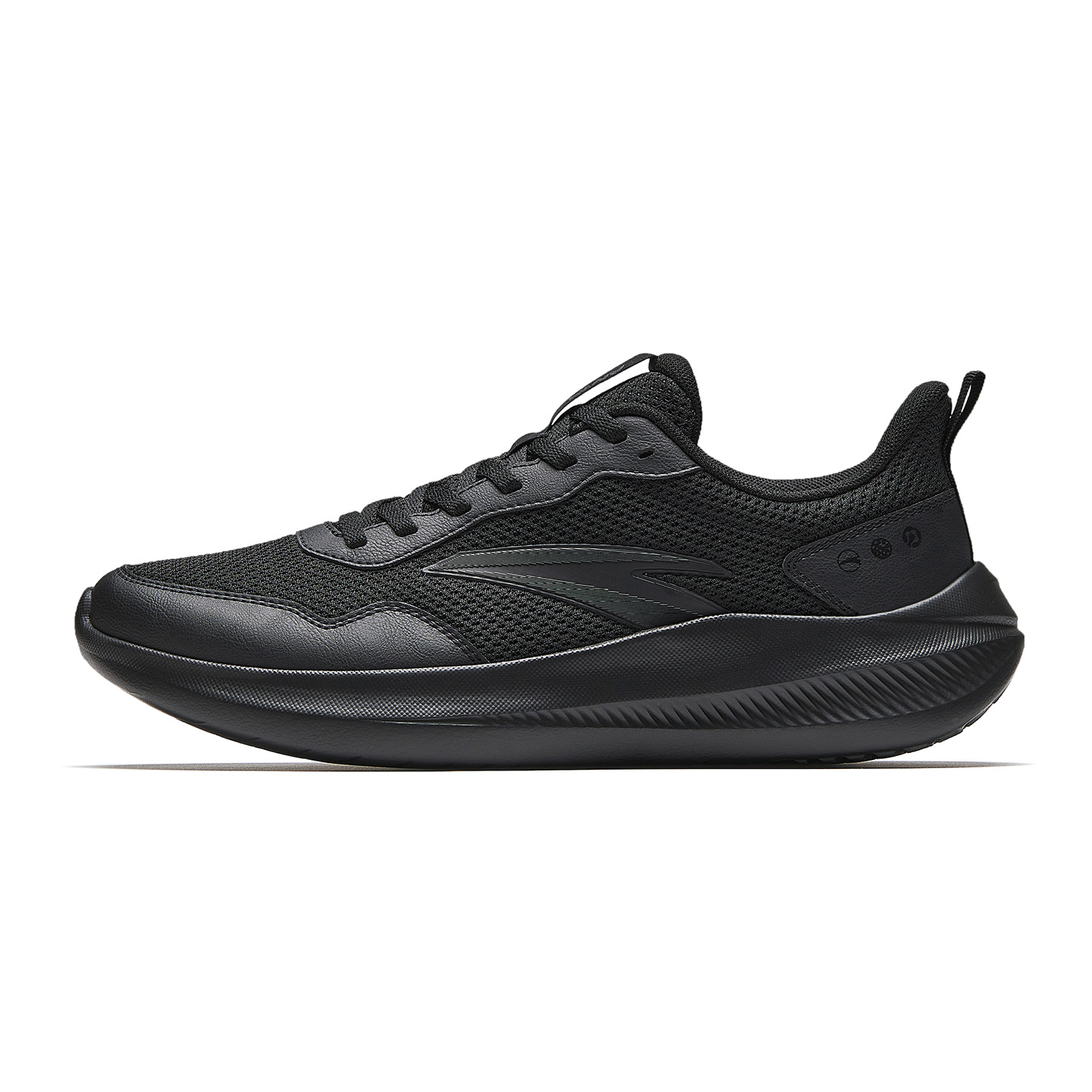 Anta Lightweight Shock Absorbers Lightweight Running Shoes Men's Basic Black