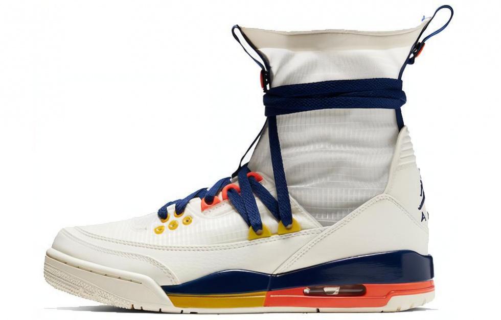 Jordan Air JORDAN 3 Винтажные баскетбольные кроссовки High Top Женские