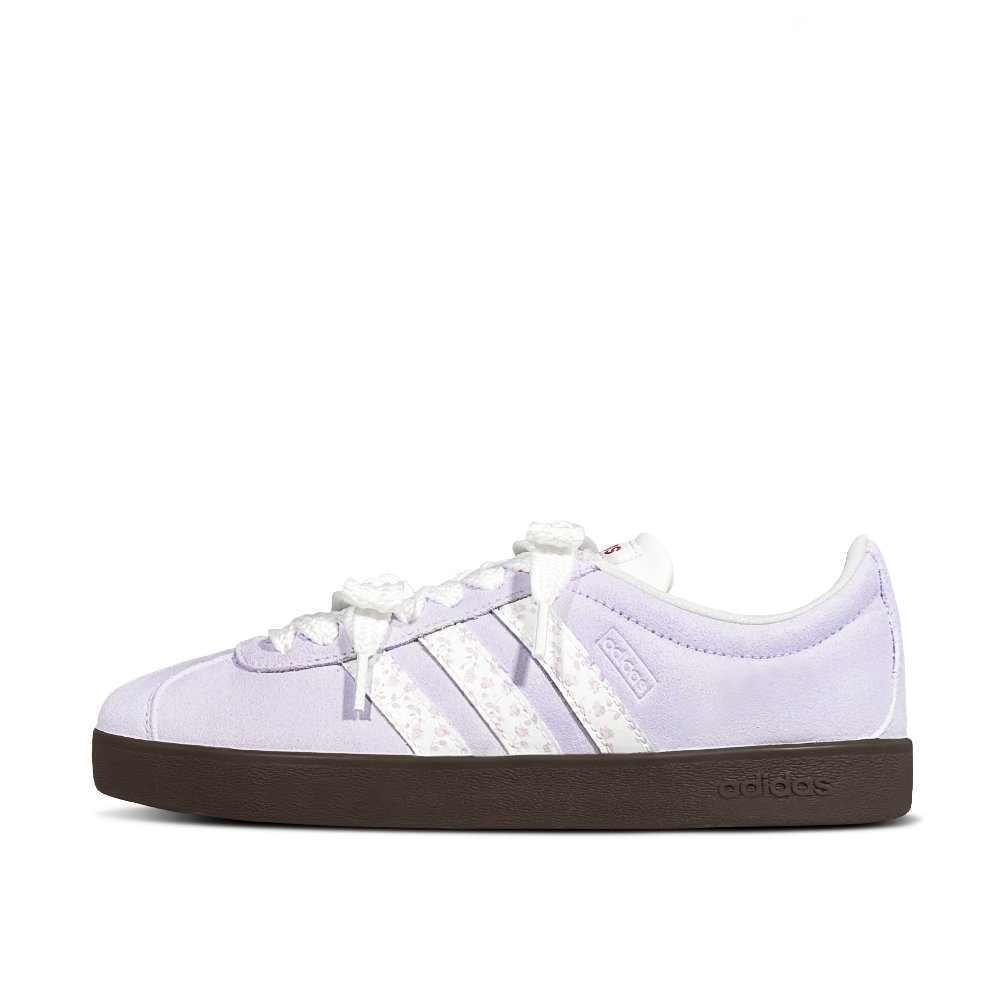 Adidas Neo VL Court 2.0 Iris Low Top Skateboard Shoes Unisex Purple White