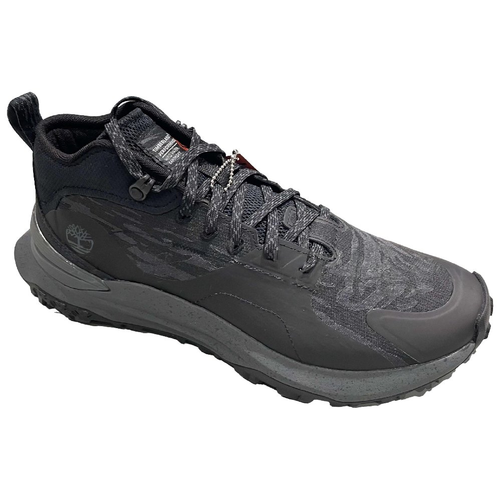 Timberland Anti-Slip Wear-Resistant Mid-Top Casual Shoes Men's Black