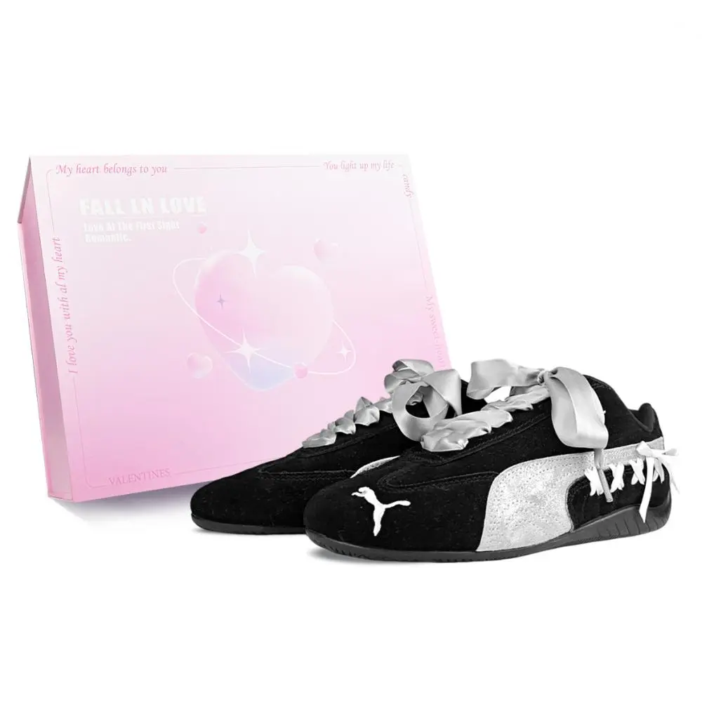 PUMA Speedcat Collection Low top Casual Shoes Unisex Black Silver