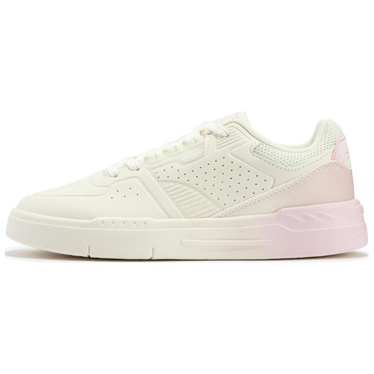 361° Wear-resistant And Lightweight Low-Top Skateboard Shoes Women's White Pink