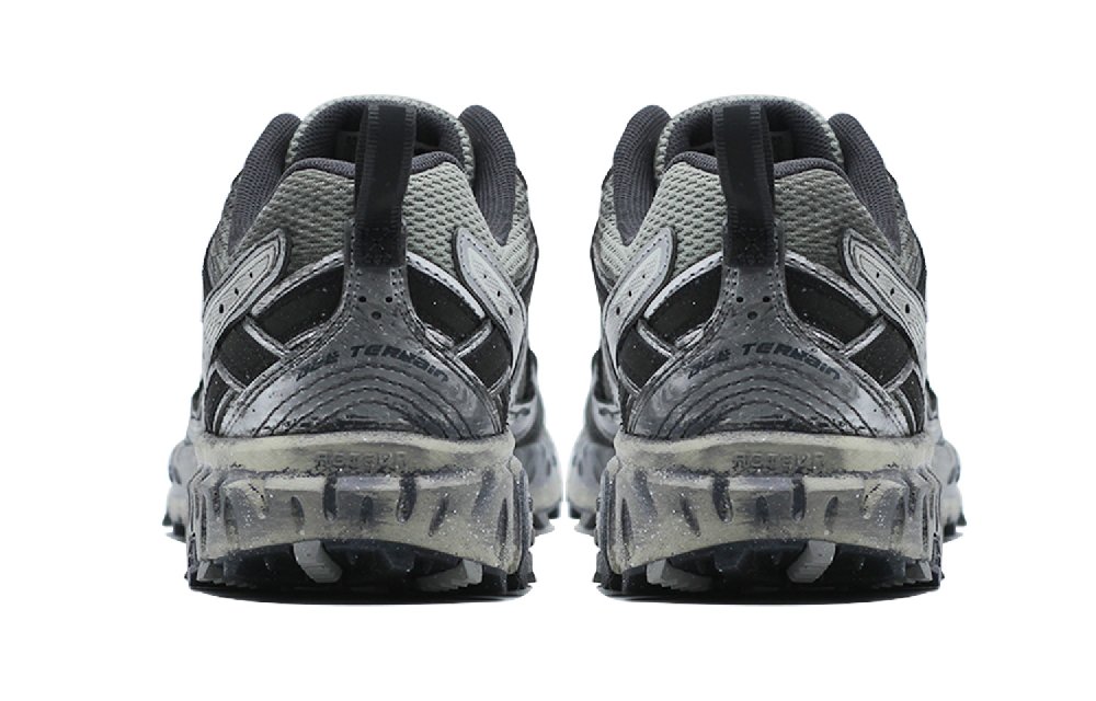 New Balance NB 410 Cushioning Breathable Low-Top Casual Running Shoes Unisex Silver Black