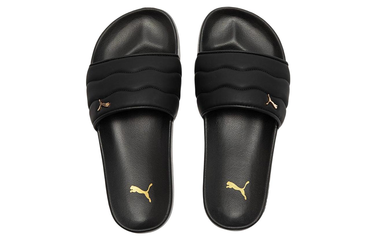 PUMA Lead Cat 2.0 Puffy 'Black Metallic Gold' Women's