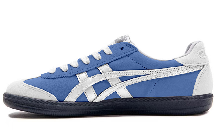 Onitsuka Tiger Tokuten Low-Top Skateboard Shoes Unisex White Blue