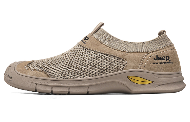 Jeep Low-Top Outdoor Shoes Men's Sand