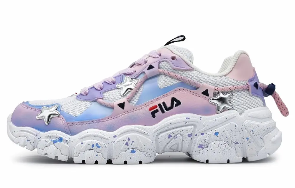 FILA Cat Claw Low-Top Casual Shoes Unisex Purple