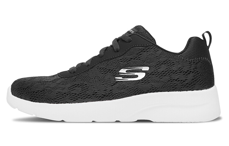 Skechers Dynamight 2.0 Mid Top Casual Shoes Women's Black White