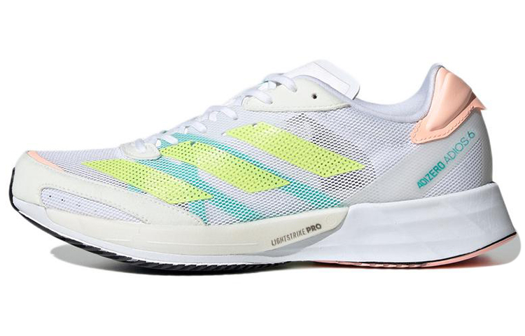 Adizero Adios Women's Adidas 6 'White Pulse Lime' Women's
