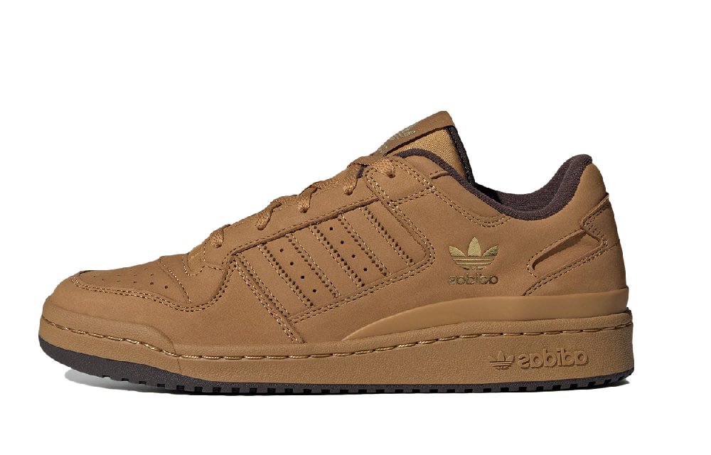 Adidas Originals FORUM Low Top Skateboard Shoes Unisex Black Brown