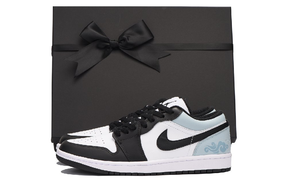 Jordan Air Jordan 1 Chestnut Low Top Vintage Basketball Shoes Men's Black Green